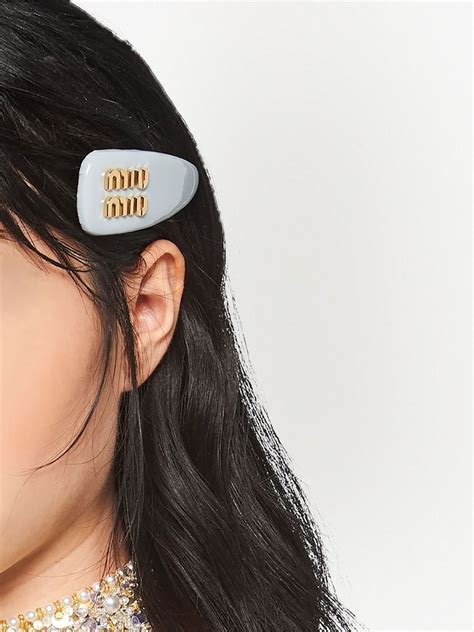 miu miu hair clips